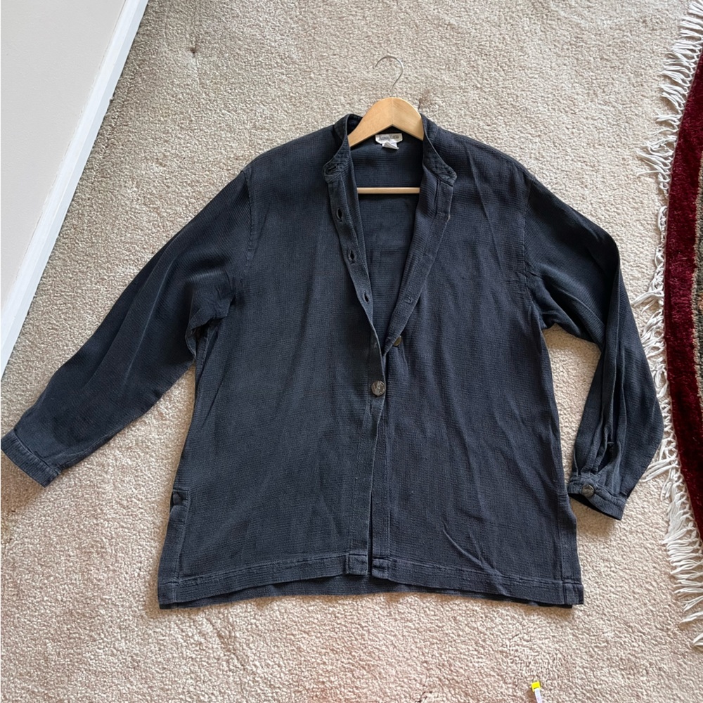 Neiman Marcus silk button down blouse